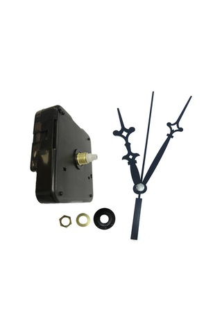 Teltree Sessiz Tarama Saniye Dıy Saat Motoru Seti - Siyah Plastik Ve Alüminyum İçin Tamir/üretim - Akku Dahil Değil Çok Renki