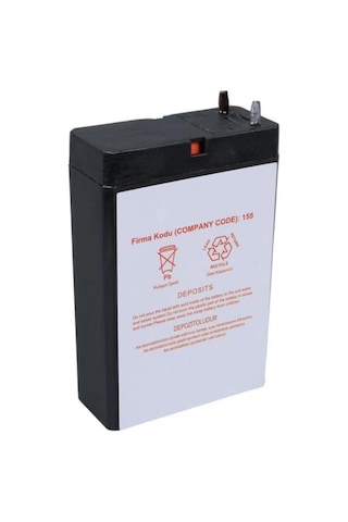 Yokohama Yh-41.8 4 Volt - 1.8 Amper Akü 50x76x22 Mm