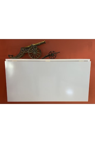 Duvara Monteli Raflı Katlanır Portatif Açılır Kapanır Masa 90*60 cm