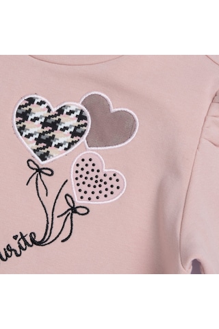 Chicco Sweatshirt Ve Desenli Pantolon Takım 09100224000000 000015 Medıum Pınk
