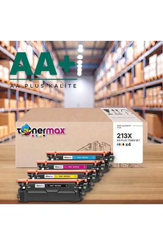 Hp 213x Cmyk Uyumlu Toner Seti Aa Plus / Color Laserjet Enterprise 5700 / 6700 / Mfp 5800 / 6800 / W2130x / W2131x / W2132x / W2133x