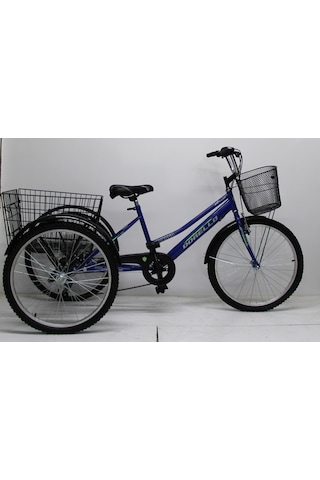 Dorello Kargo Bisikleti 3 Tekerli Bisiklet Mavi