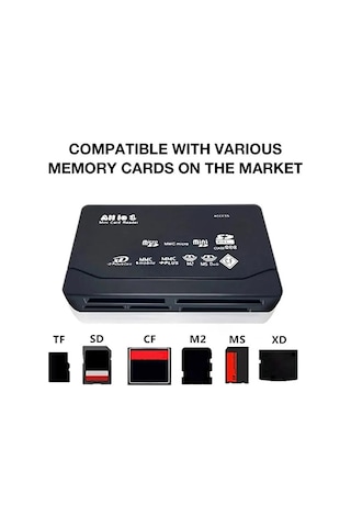 Usb 3.2 Gen1 Kart Okuyucu Sd/micro Sd/tf/cf/xd/ms Pro/mx Card Rea