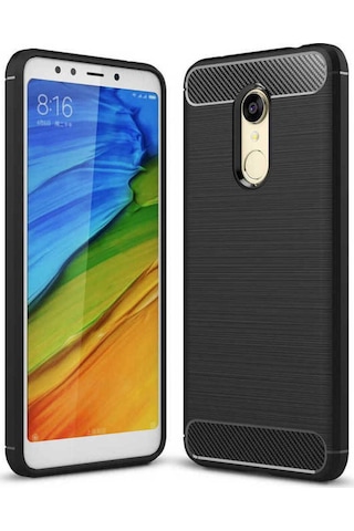 Xiaomi Redmi 5 Kılıf Zore Room Silikon Kapak Siyah