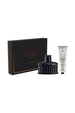 Laura Biagiotti Roma Uomo Nero Estremo Edp Intense 125 Ml Set Aromatik