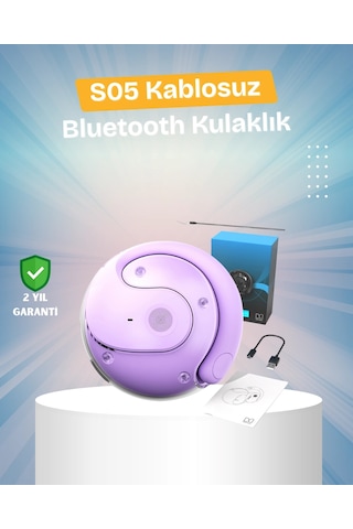 S05 Kablosuz Kulaklık Küçük Kulak Yapılarına Uygun, Kayma Yapmayan Tasarım