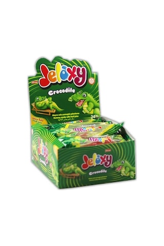 Jelaxy Timsah (Crocodile) 20 Gr. 24 Adet (1 Kutu)