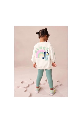 Luccokids Bluey Taytlı Takım Krem Krem