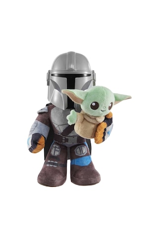 Star Wars Clan of Two: Mandalorian & Grogu Feature Plush HPC19