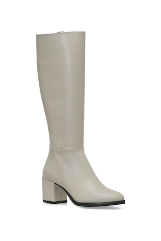 Butigo 24k-996 4pr Bej Kadın Topuklu Çizme 000000000101925019 Bej