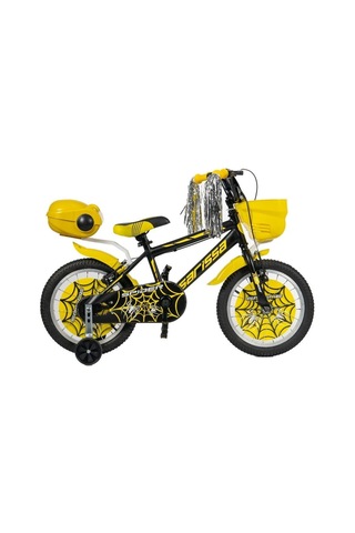 Sarissa Spinne 20 Jant 6 Ve 10 Yaş Çocuk Bisikleti Sarı + Yan Destek Tekeri Sarı