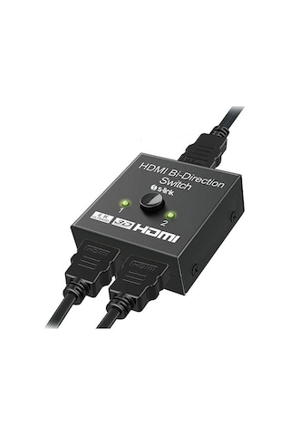 Powermaster Çift Yönlü 2 Port Hdmı Switch Splitter