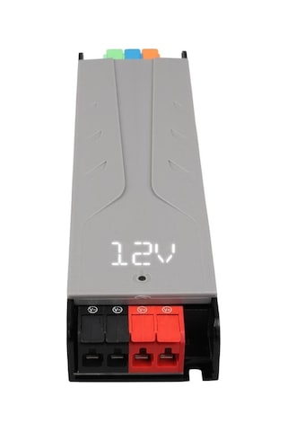 Powermaster Pm-26844 12/24/36/48volt 8.4amper 200watt Metal Kasa Kademeli Adaptör Voltaj Göstergeli