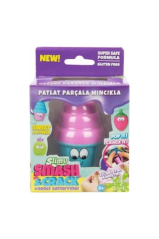 Slimy Patlat Pop-it 55 Gr - Mavi Kase Dondurma Slime