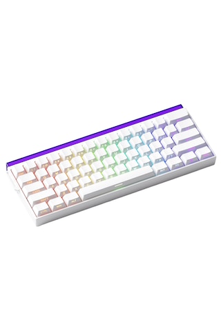 Akko Veekos Shine60 He %60 Flash Manyetik Switch 8k Hz Hall Effect Hotswap Rgb İngilizce Gaming Klavye