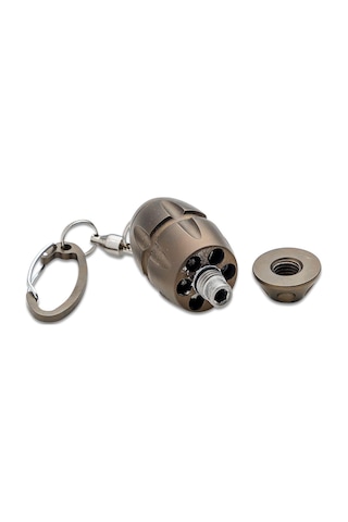 Lionsteel Kamp Eggie Keychain - Bronze Titanium Kahverengi