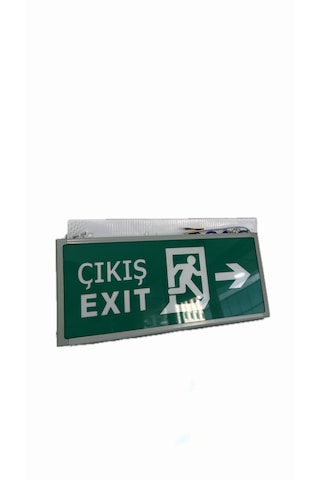 Noas Sol - Sağ Çift Yönlü Acil Çıkış Exit Armatür Ylx-1003 3 Saat Şarj Beyaz
