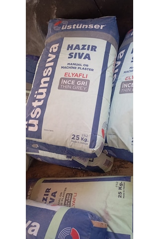 3 Kg Üstünser Hazır İnce Sıva 3 Kg