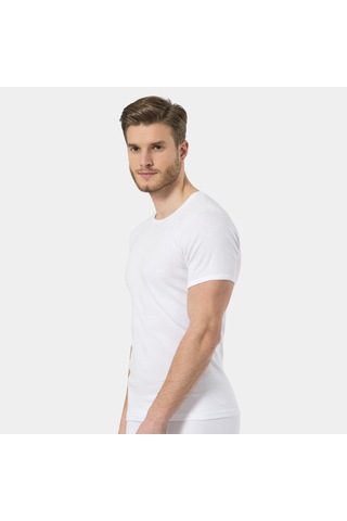 Türen Erkek Ribana O Yaka Fanila 2'li Paket 102/beyaz Beyaz