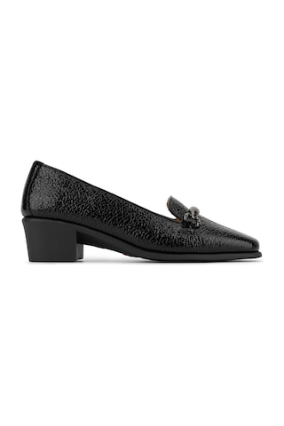 Relax Anatomic Tnc Luxury Kadın Hakiki Deri Siyah Kırışık Rugan Topuklu Ayakkabı 611 Et5711 Bn Ayk Sk26-27 Black 58