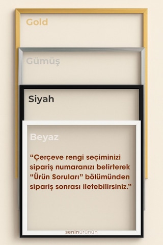 Gerçek Cama Baskı Ayetel Kürsi Cam Tablo Tekli D021