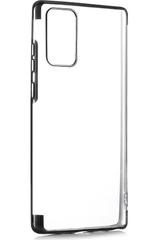 Galaxy Note 20 Kılıf Zore Dört Köşeli Lazer Silikon Kılıf