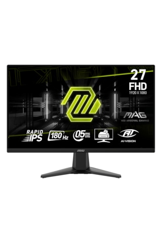 MSI MAG 275F 27" 0.5 MS 180 Hz Adaptive Sync Full HD Rapid IPS LED Monitör