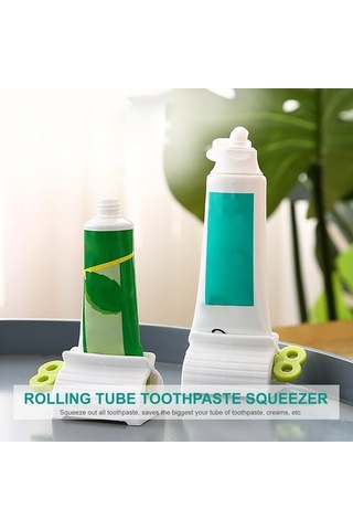 Fortunelane Kırmızı 3 Adet Diş Macunu Sıkacağı - Abs Malzeme - Krem Ve Diş Macunu İçin Kırmızı