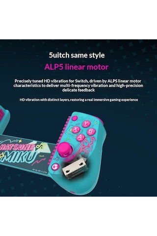 Gamesir X5s Hatsune Miku Edition Wireless Mobile Game Controller Nintendo Switch 2 ,ios, Android