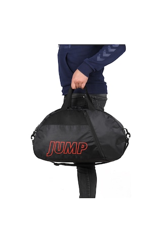 Jump Unisex Siyah Çanta Orta Boy 1101 Siyah