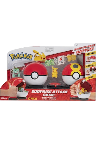 Pokemon Sürpriz Atak Oyun Seti Seri 1 - Bulbasaur Ve Pikachu