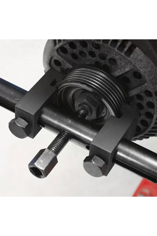 Ayarlanabilir Krank Mili Kasnak Çıkarma Aracı Güç Direksiyon Pompası Kasnağı Çıkarma Aracı Profesyonel Motor Mekaniği İçin