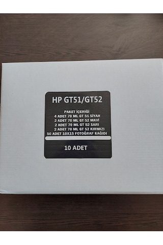 HP GT51/GT52 MÜREKKEP