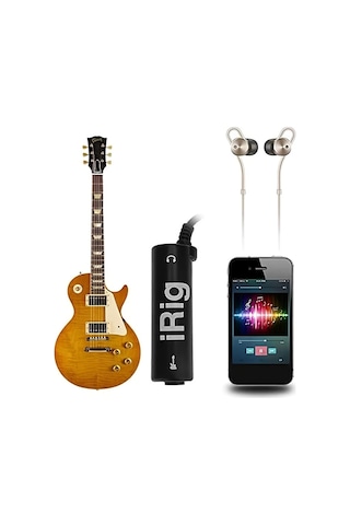 İrig Ik Multimedia Amplitube İrig iPhone , Apple Uyumlu iPad , İpod , Mac