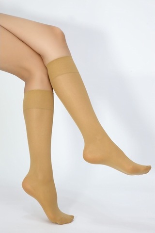 Özeren Kalın Dizaltı Çorap Kaçmaz 40 Denye 12 Çift Öe049