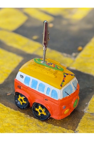 Turuncu Woswos Temalı Not Tutacağı Fotoğraf Tutacak Tutucu Ofis Seti Hediyelik Turuncu