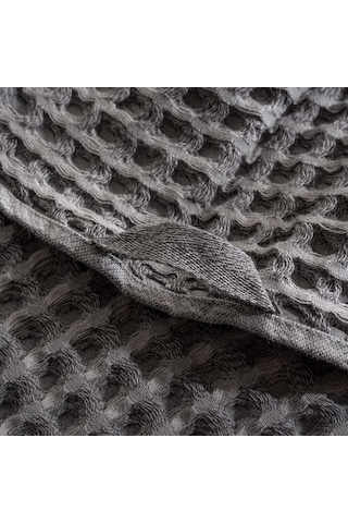 Ecocotton Seren Antrasit %100 Organik Pamuk 2'li Havlu Seti Antrasit