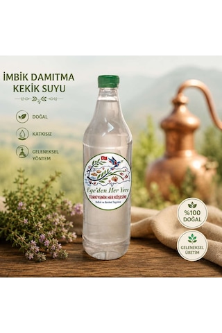 Egeden Her Yere İmbik Damıtma Kekik Suyu 1 L