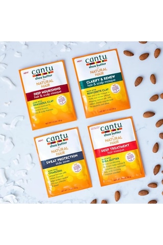 Cantu Shea Butter Yenileyici Saç ve Saç Derisi Maskesi 42 G
