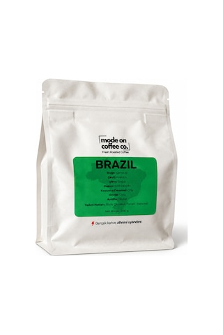 Brezilya Cerrado Filtre Ve Espresso Kahve 200 Gr %100 Arabica Doğal - Espresso Makinesi İçin Öğütülmüş