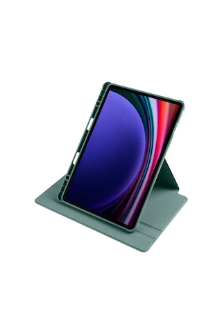Galaxy Tab Uyumlu S9 Kılıf Zore Termik Kalem Bölmeli Dönebilen Standlı K