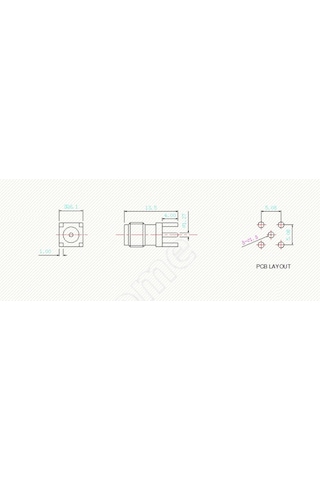 Antenna Home Ahcg.201 Sma-k Q4 Dıp Konnektör