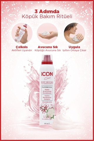 Cilt Bakım Köpüğü Wıld Bloom 200+200+100 Ml