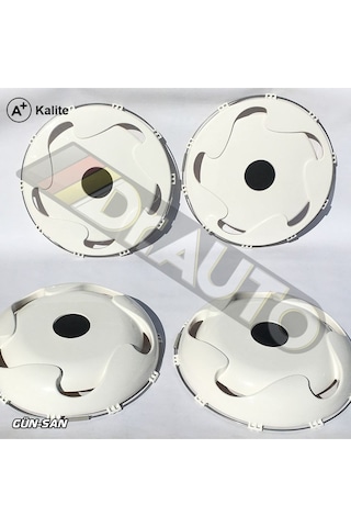 19.5 İnç Düz Model Fırfırlı Jant Kapağı 4'lü Takım