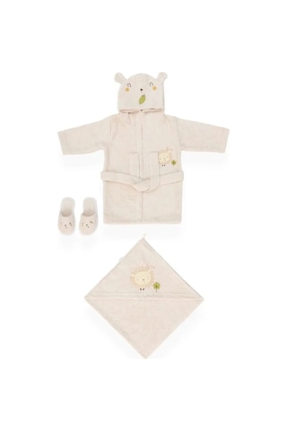 Bebitof Baby Kuzucuk Bornoz Seti 30039 Standart