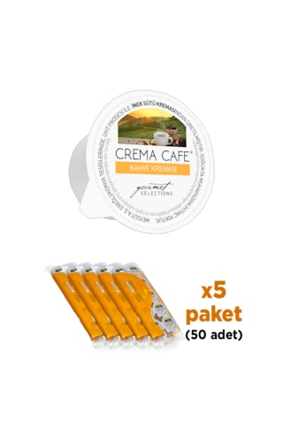 Enka Süt Cream Cafe Kahve Kreması 5 Paket - 10x15 Ml Enka Süt Cream Cafe Kahve Kreması 5 Paket - 10x15 Ml