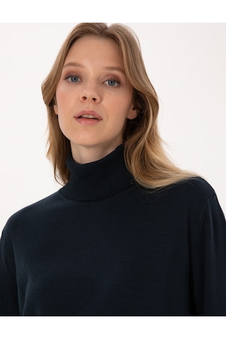Pierre Cardin Kadın Lacivert Kazak /triko 50316385-vr033 Lacivert