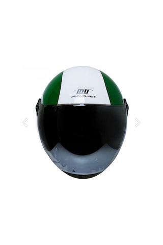 Mts Fx-101l İtaly Kask Beyaz - Yeşil - Kırmızı