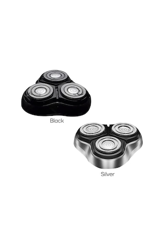 Mufunye 3d Elektrikli Tıraş Makinesi Yedek Başlığı - Yüksek Verimli Ultra İnce Kesici, Otomatik Bileme
