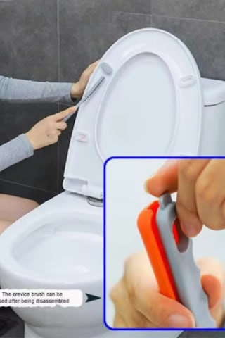Klozet Detay Temizlik Fırçası Seti Renkli